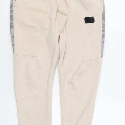 Rascal Unisex Beige Jogger Trousers S