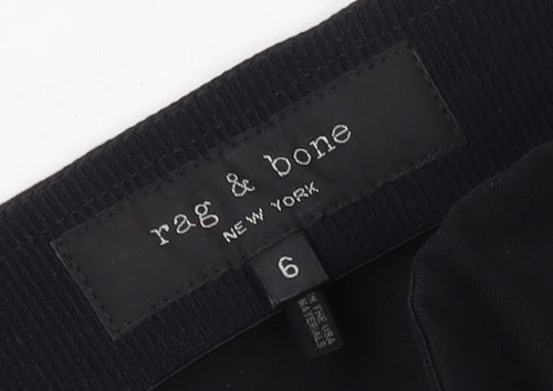 Rag & Bone Women's Black Trousers UK Size 6