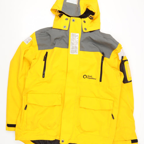 Quark Expeditions Men's Yellow Parka Jacket L