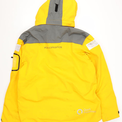 Quark Expeditions Men's Yellow Parka Jacket L