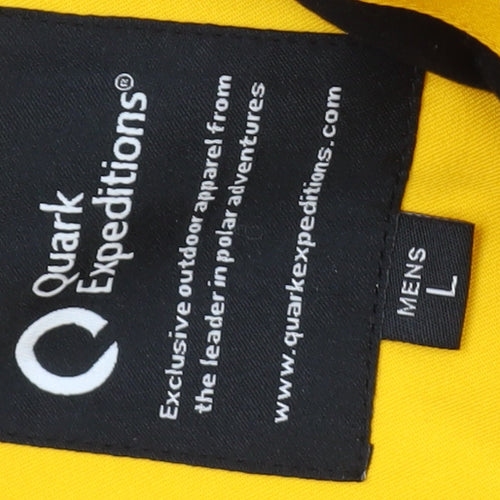 Quark Expeditions Men's Yellow Parka Jacket L