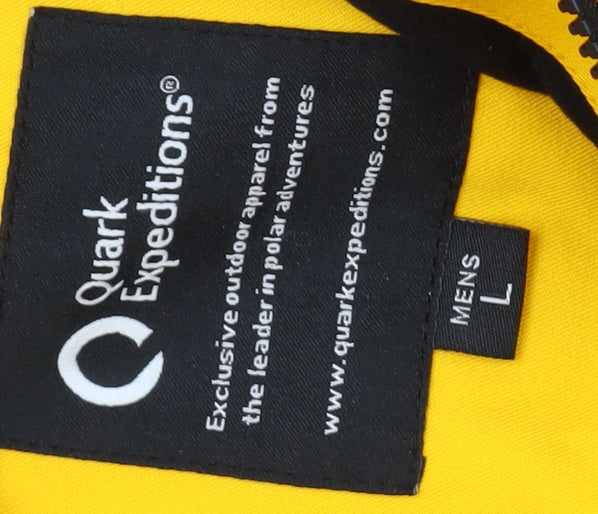 Quark Expeditions Men's Yellow Parka Jacket L