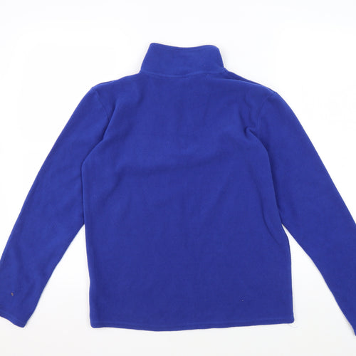 Higear Boys Blue Fleece 1/2 Zip Sweatshirt Size 6