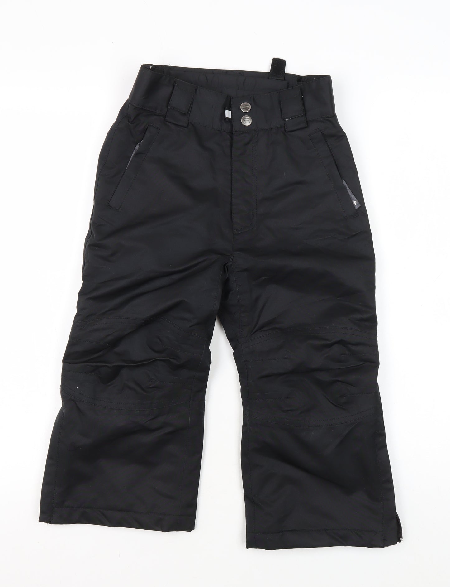 Surfanic Girls Black Snow Pants 2-3 Years Skiing Trousers