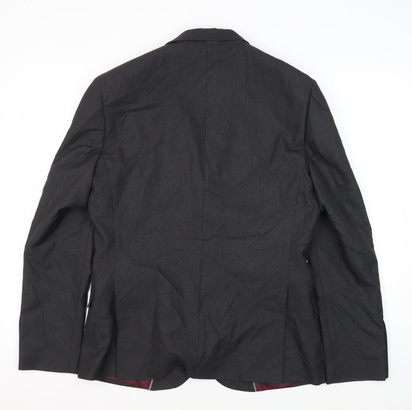 Marks and Spencer Men's Grey Blazer, 38 Short Length