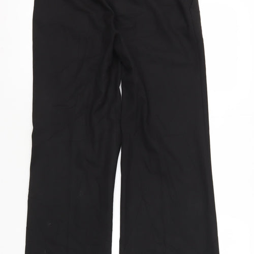 Zara Black Dress Pants Women Size 10 Straight Leg