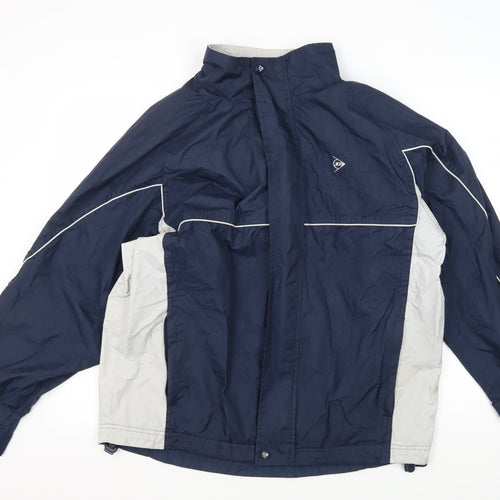Dunlop Men's Blue Golf Jacket M - Casual Regular Fit