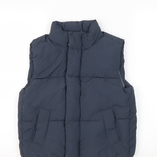 Zara Girls Blue Puffer Jacket 8-9 Years