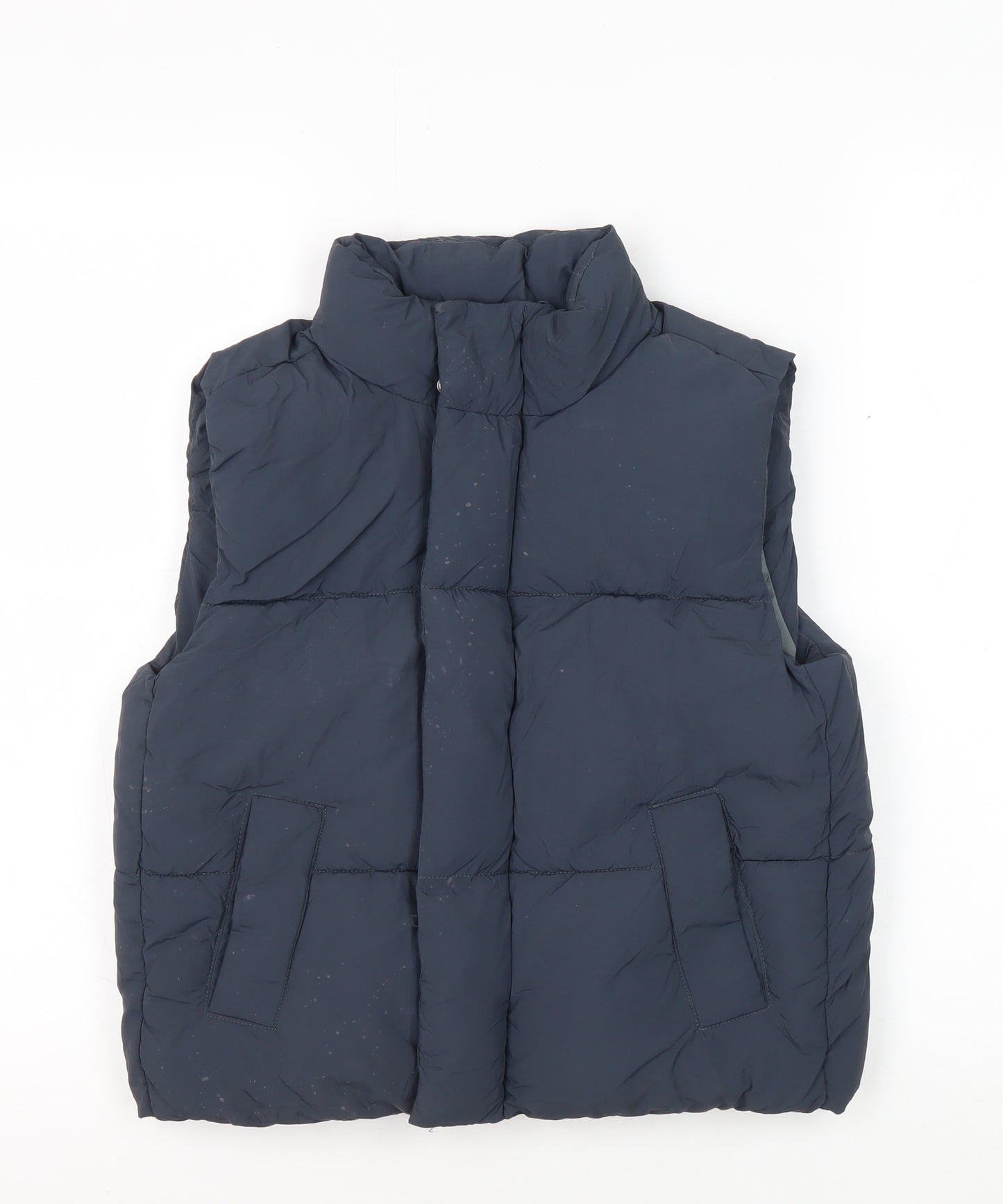 Zara Girls Blue Puffer Jacket 8-9 Years