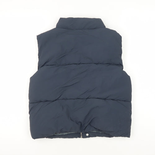 Zara Girls Blue Puffer Jacket 8-9 Years