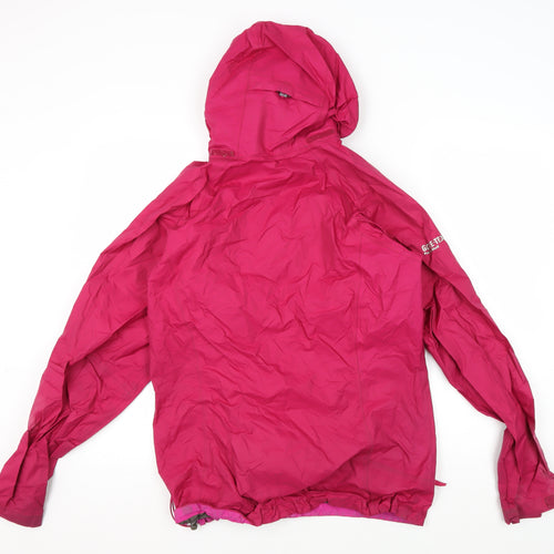 Berghaus Women's Pink Waterproof Hooded Jacket Size 16