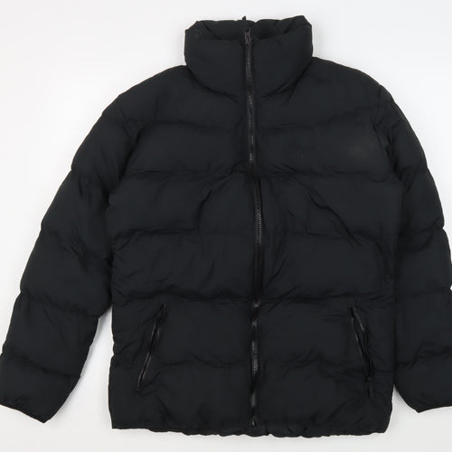 Hi Gear Unisex Black Puffer Jacket 12 Plus Casual Winter