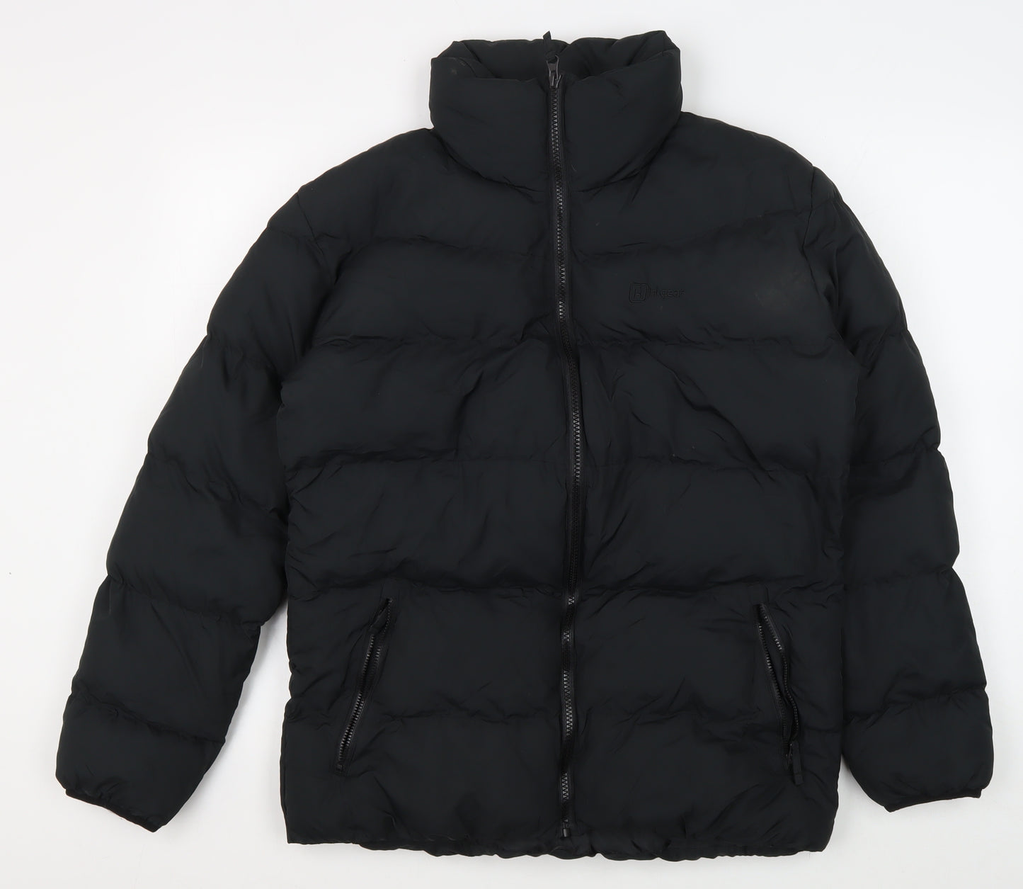 Hi Gear Unisex Black Puffer Jacket 12 Plus Casual Winter