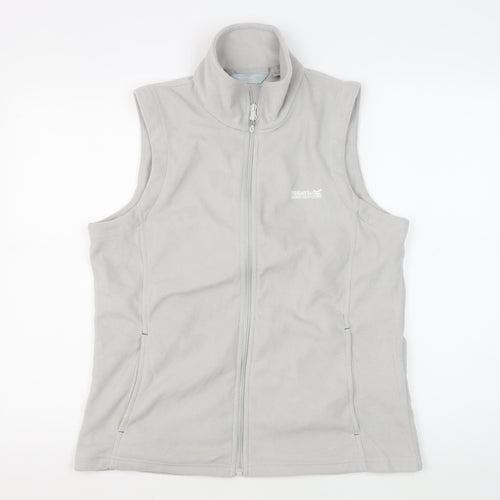 Regatta Ladies Grey Sleeveless Fleece Waistcoat Size 14