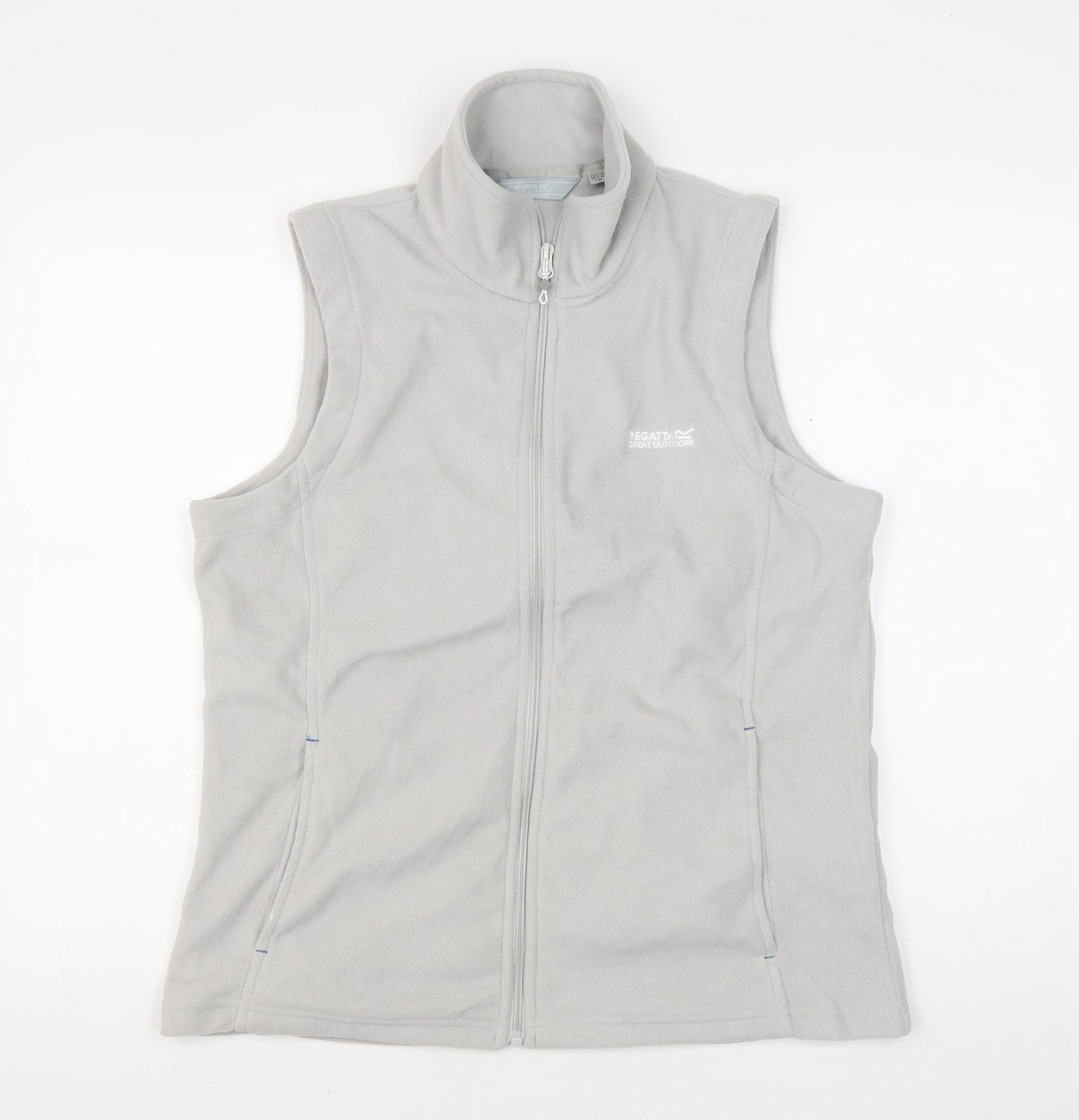 Regatta Ladies Grey Sleeveless Fleece Waistcoat Size 14