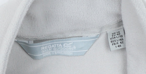 Regatta Ladies Grey Sleeveless Fleece Waistcoat Size 14