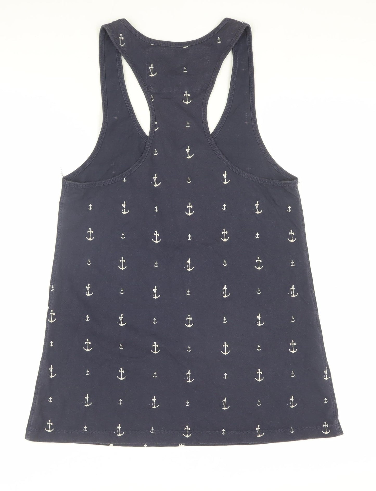 Paul's Boutique Women's Blue Anchor Tank Top, Size S