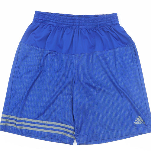 Adidas Men's Blue Shorts L - Gym & Running