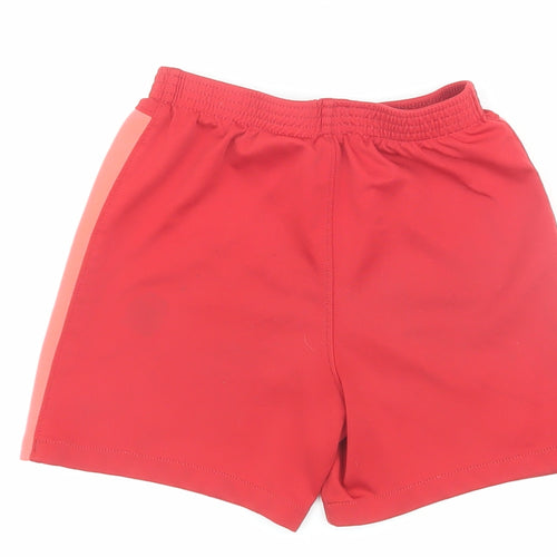Nike Boys Red L Athletic Football Shorts