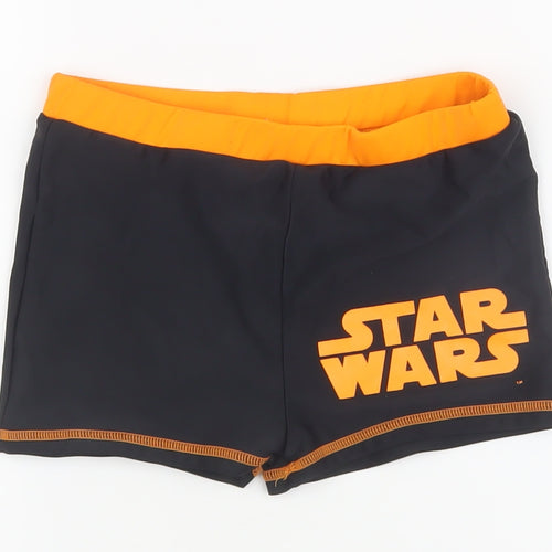 Star Wars Boys Swim Shorts, Black/Orange, 11-12 Years