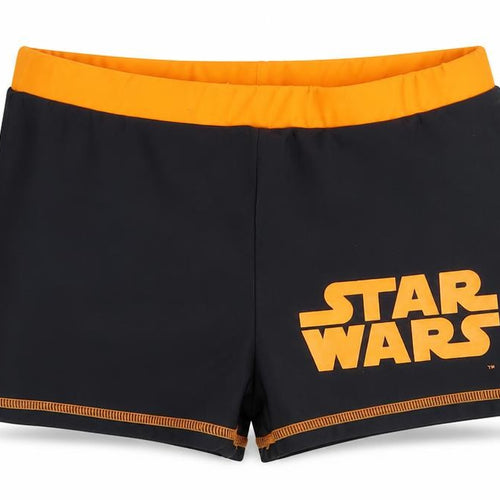 Star Wars Boys Swim Shorts, Black/Orange, 11-12 Years