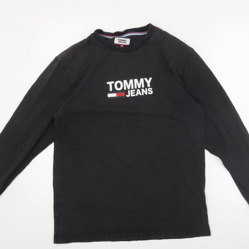 Tommy Jeans Men's Black M Pullover Jumper