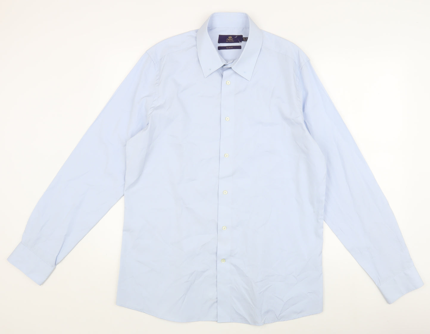 Next Men’s Blue Slim Fit Formal Dress Shirt