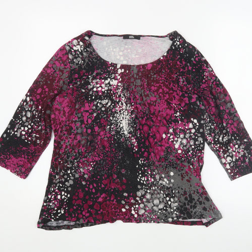 Marks and Spencer Women's Multicoloured Top Size 16