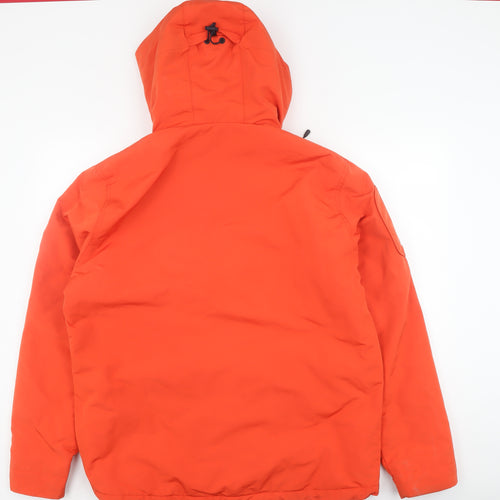 Superdry Men's Orange Parka Jacket Size 2XL