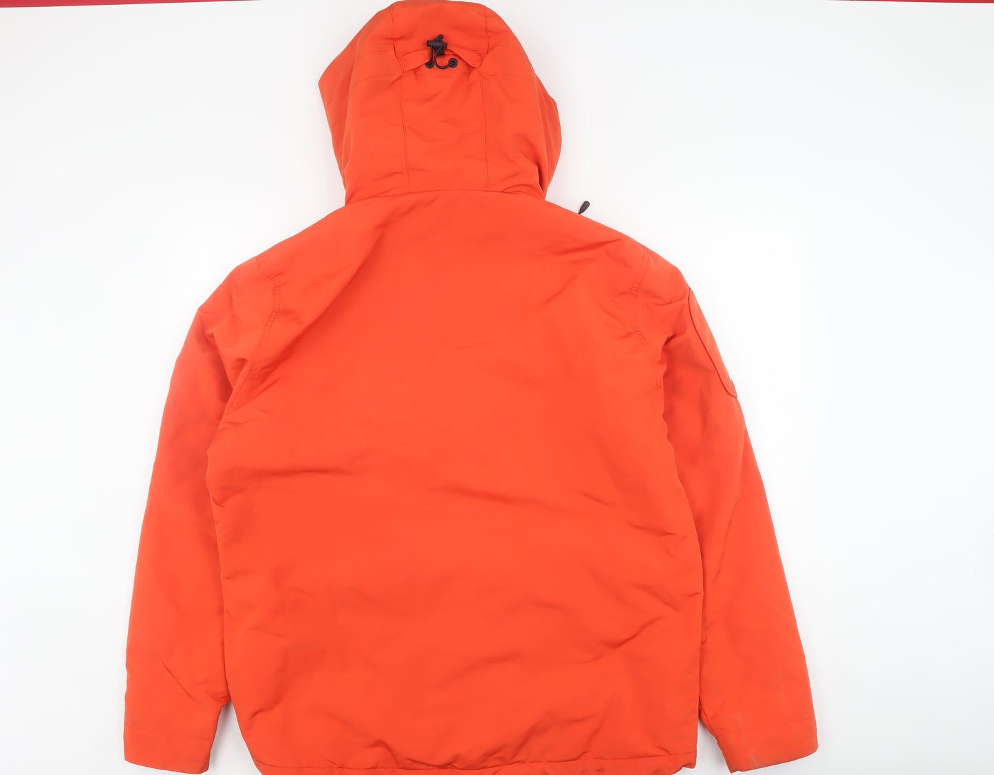 Superdry Men's Orange Parka Jacket Size 2XL