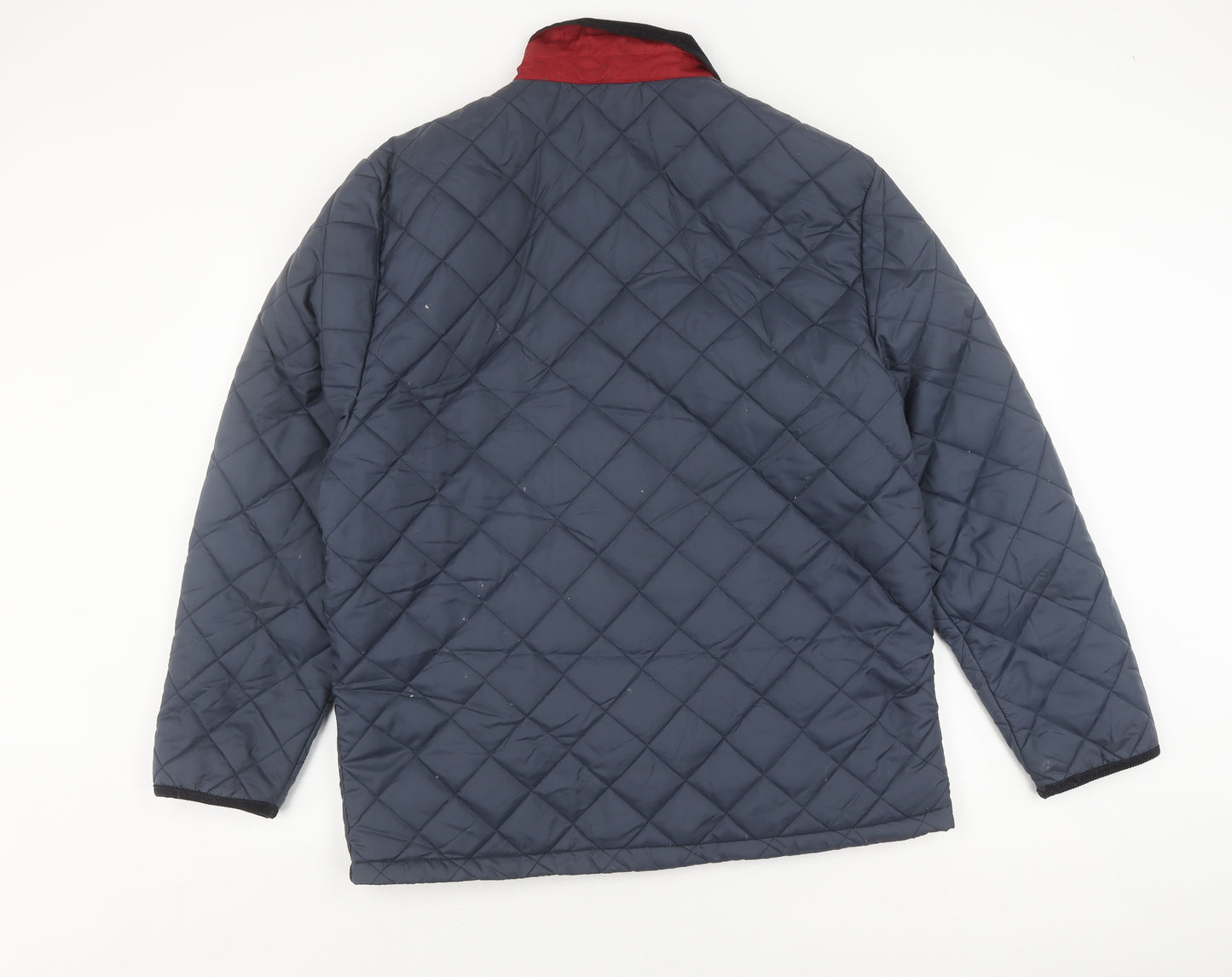 Samuel Windsor Men's Blue Quilted Jacket L