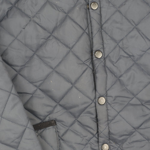 Samuel Windsor Men's Blue Quilted Jacket L