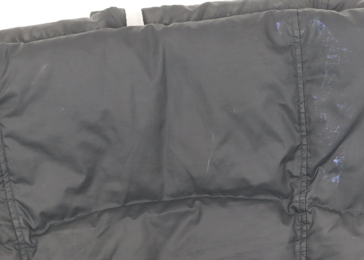 Timberland Women's Black Puffer Jacket L, Hooded Winter Coat