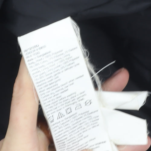 Timberland Women's Black Puffer Jacket L, Hooded Winter Coat