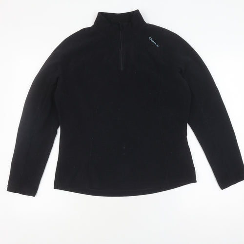 Oxylane Unisex Black Fleece Sweatshirt L