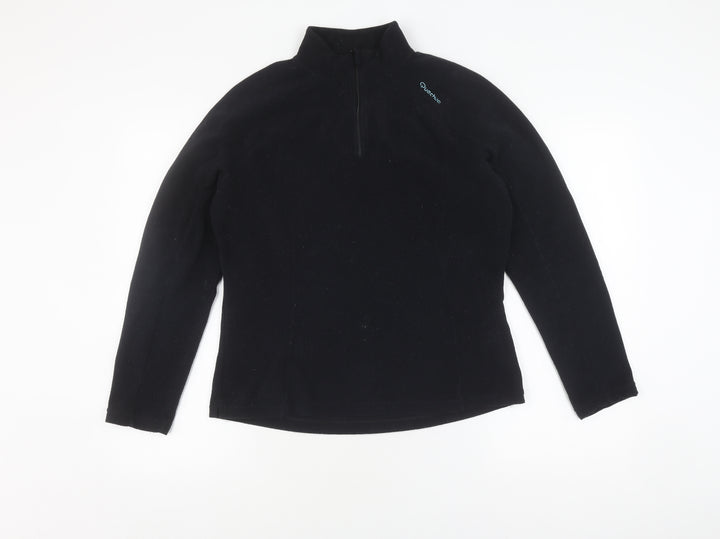 Oxylane Unisex Black Fleece Sweatshirt L