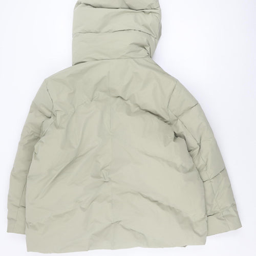 ASOS DESIGN Women’s Green Puffer Jacket Size 38