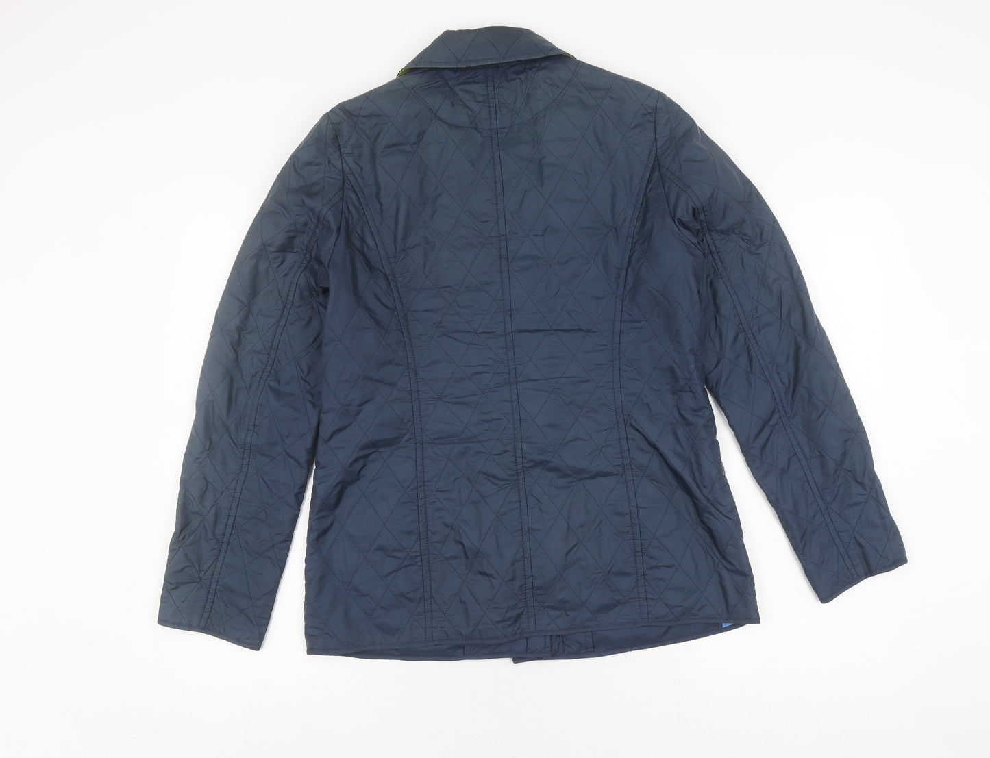 Fuchs Schmitt Women's Blue Quilted Jacket Size 8