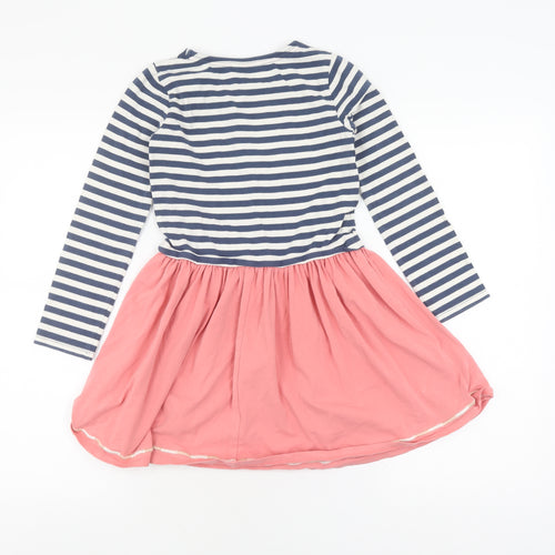 John Lewis Girls Multicoloured Fit & Flare Dress, Size 9