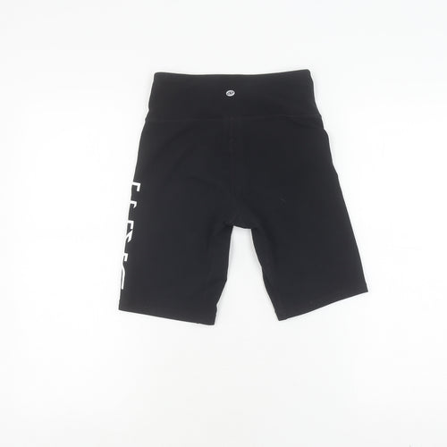 DKNY Women's Black XS Biker Shorts for Gym & Training