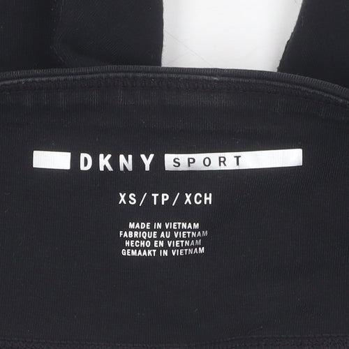 DKNY Women's Black XS Biker Shorts for Gym & Training