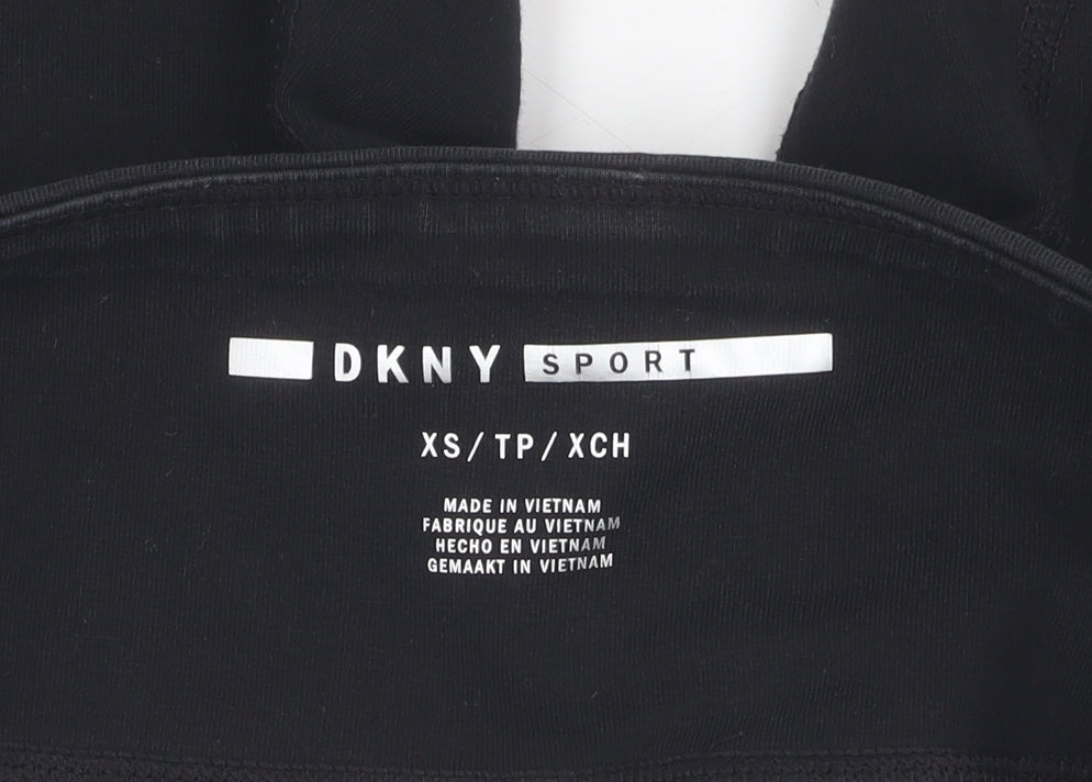 DKNY Women's Black XS Biker Shorts for Gym & Training