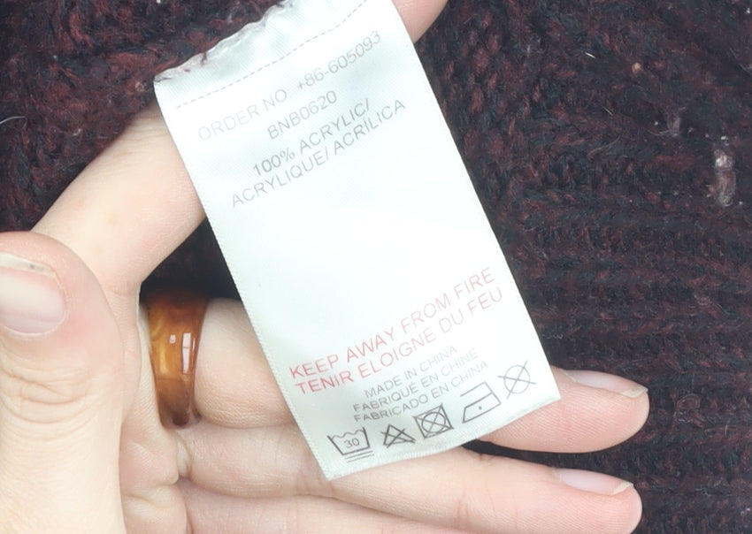 Blonde + Blonde Women's Brown Bird Pullover Jumper Size 8