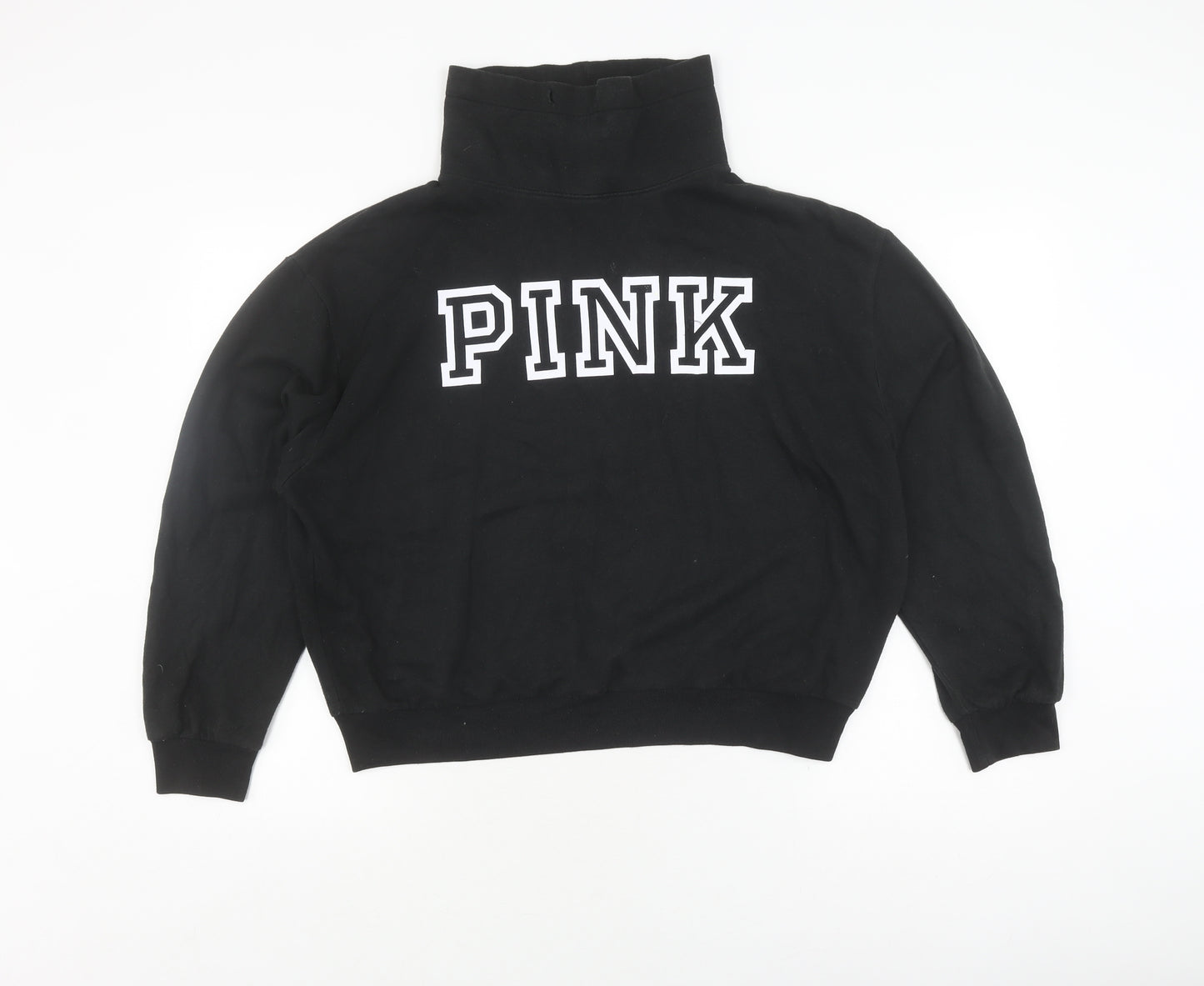 Victoria's Secret Pink Women's Black XS Sweatshirt