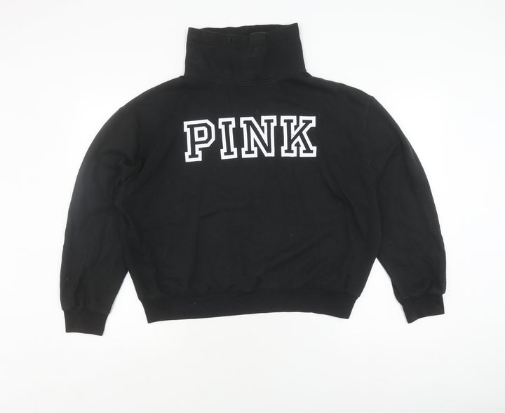 Victoria's Secret Pink Women's Black XS Sweatshirt
