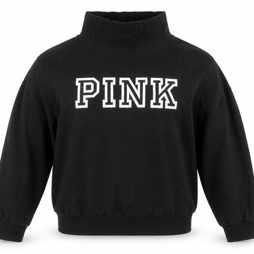 Victoria's Secret Pink Women's Black XS Sweatshirt