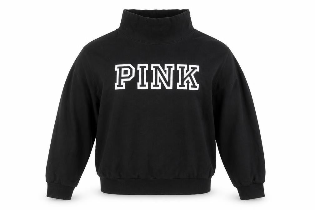 Victoria's Secret Pink Women's Black XS Sweatshirt