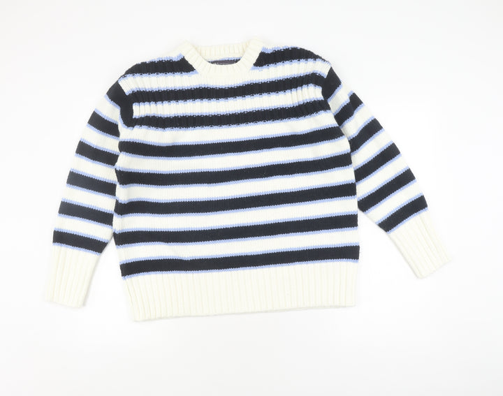 Marks and Spencer Women's Multicoloured Striped Jumper