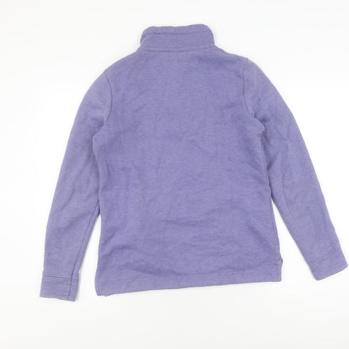 Weird Fish Women's Purple Pullover Sweatshirt, Size 10