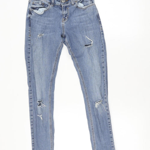 River Island Women's Blue Skinny Jeans, Size 8